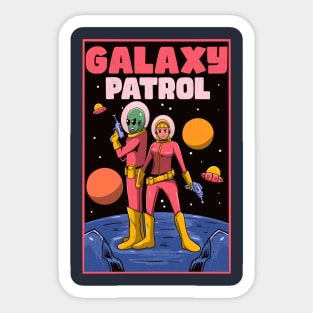 galaxy patrol Sticker